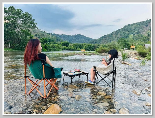 Suối đầu nguồn La Ngâu - địa điểm camping nổi tiếng ở huyện Tánh Linh 