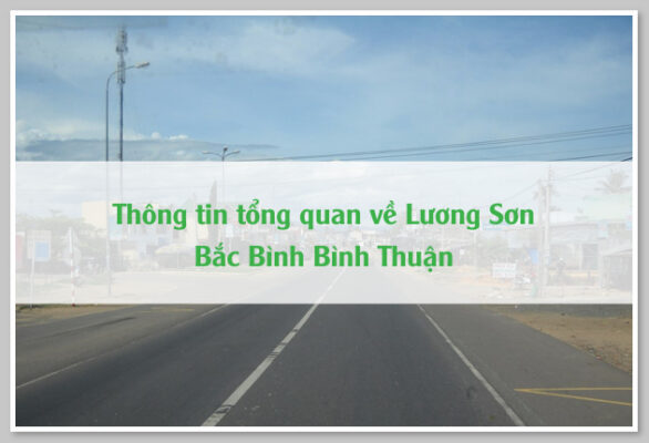 Thông tin tổng quan về Lương Sơn Bắc Bình Bình Thuận